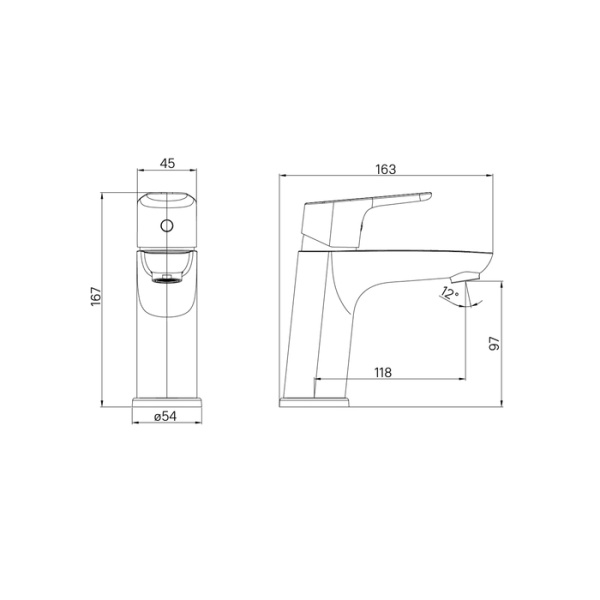 Смеситель для раковины IDDIS Zodiac (ZODSB00i01)
